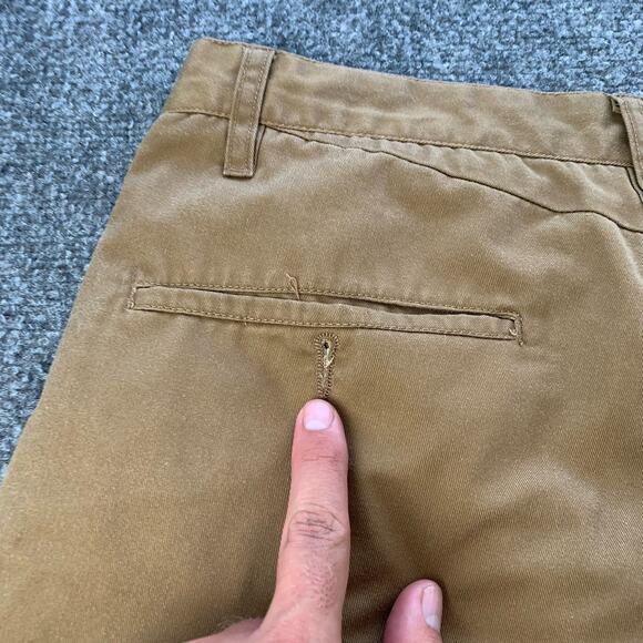 Volcom Corpo Class Shorts Size 32 Brown Mens Chino Skater Surf Cotton Polyester - Picture 3 of 16